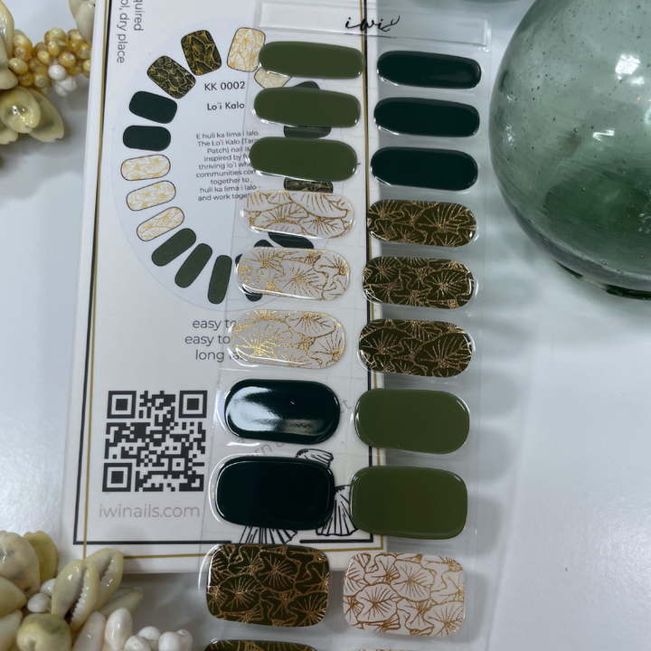 KOLEKOLEA x IWI NAILS: Loi Kalo (GOLD)
