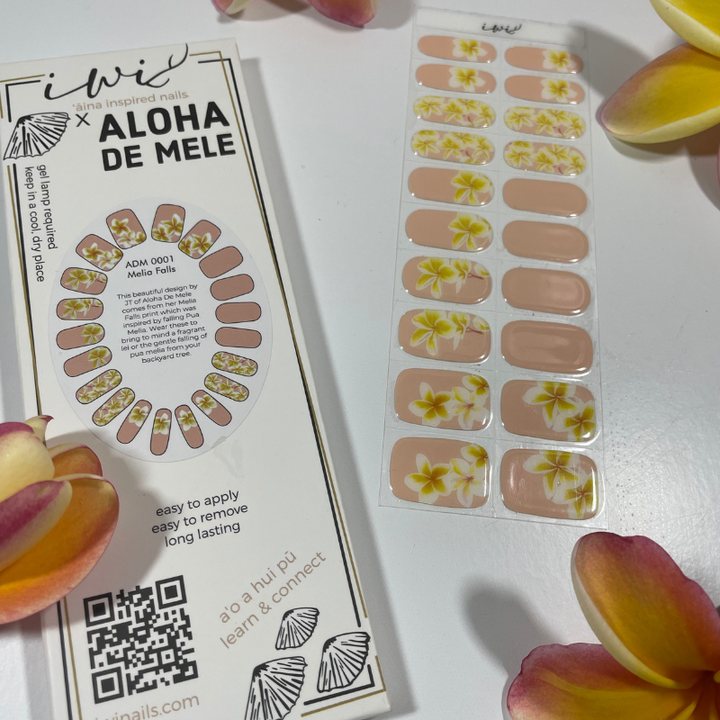 Aloha De Mele x Iwi Nails: Melia Falls