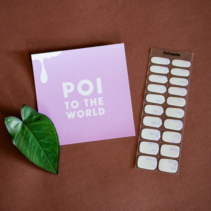 POI TO THE WORLD: Nail Set & Canvas Bag