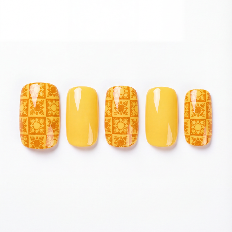 Mokulehua x Iwi Nails: Retro Ulu Quilt