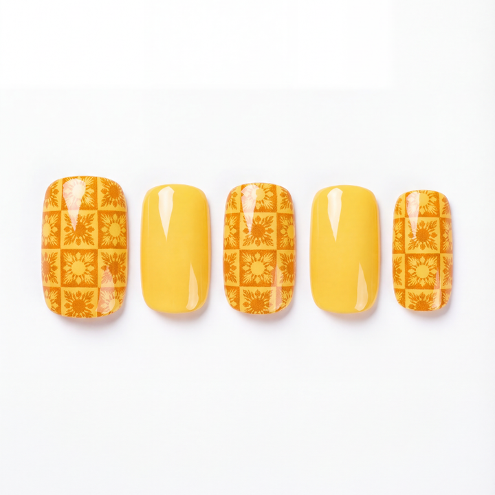 Mokulehua x Iwi Nails: Retro Ulu Quilt