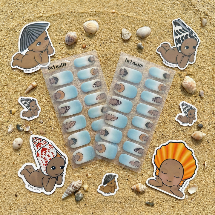 ELC Designs x Iwi Nails: Pupu Behbeh