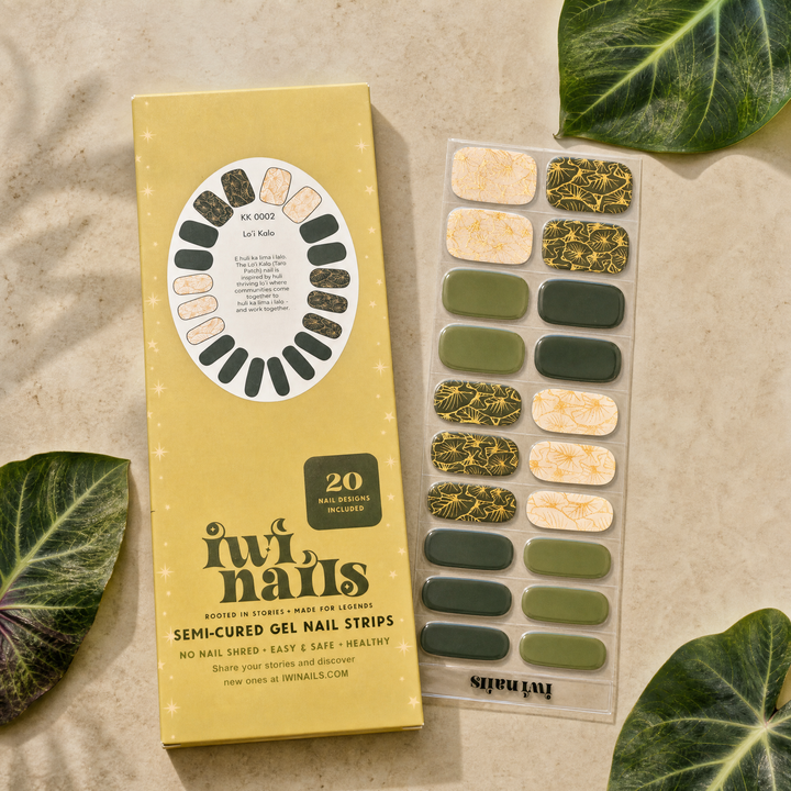 KOLEKOLEA x IWI NAILS: Loi Kalo (GOLD)