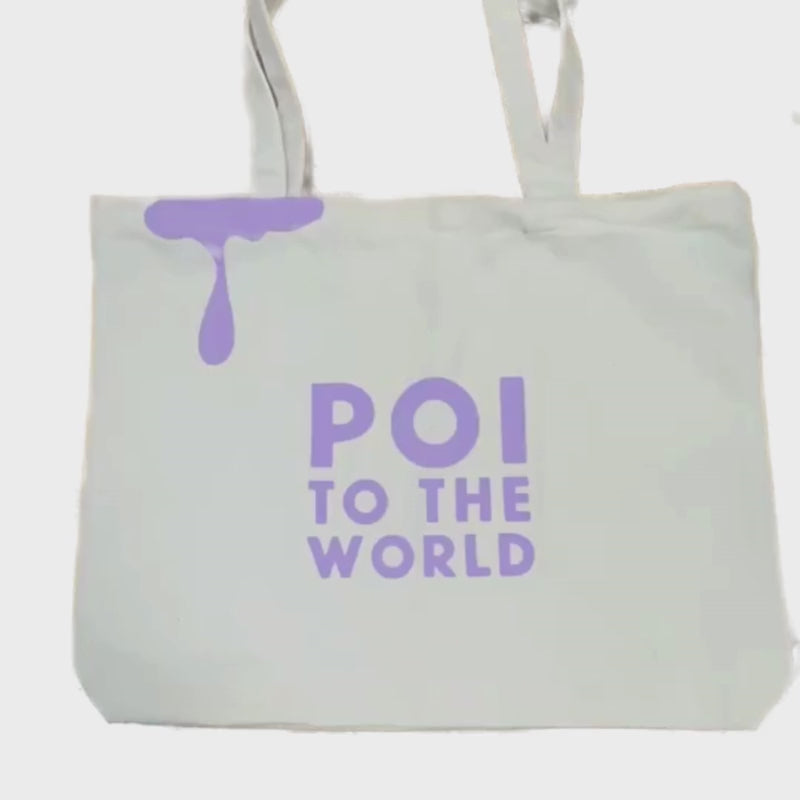 POI TO THE WORLD Canvas Bag