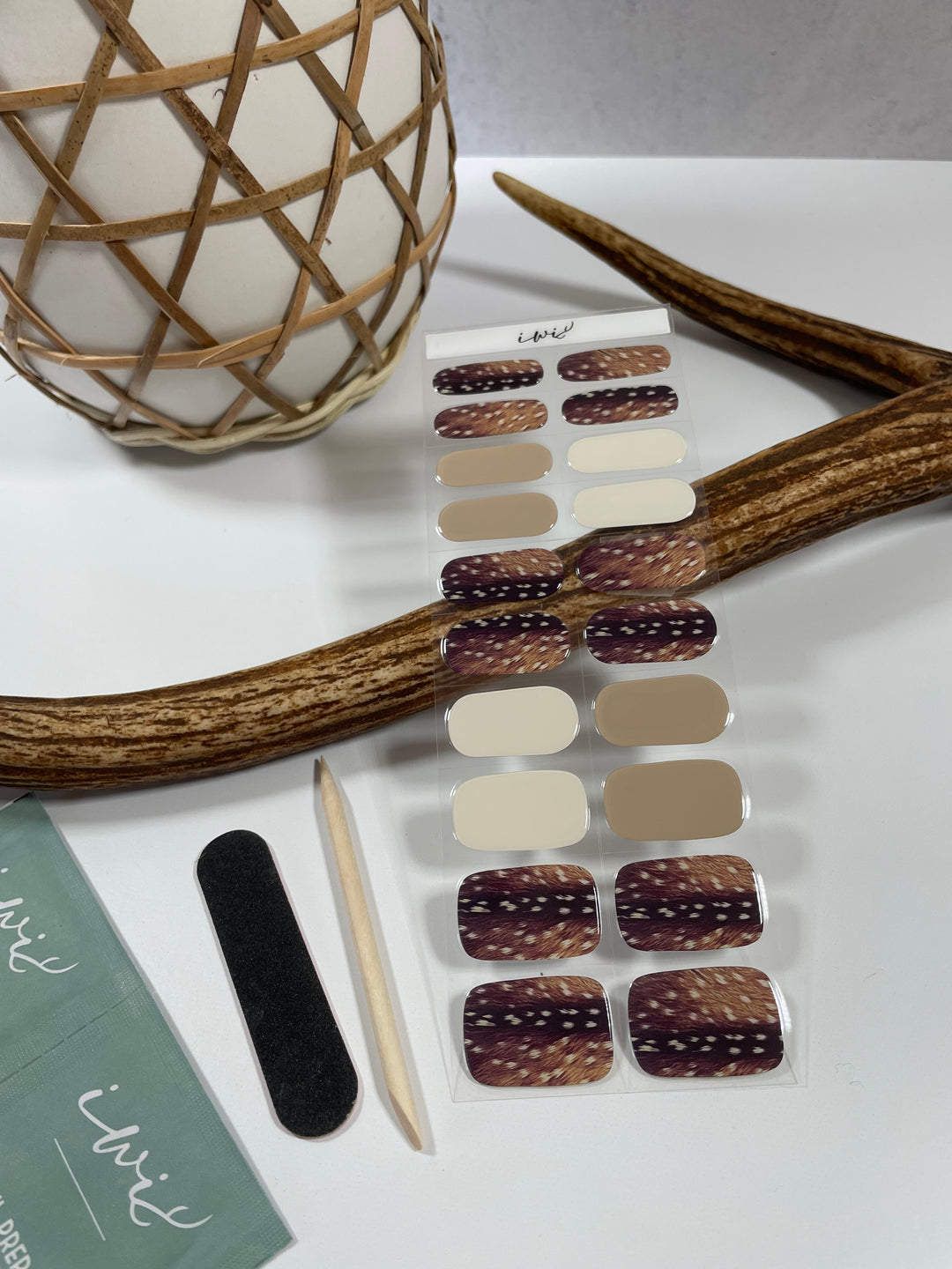 HULALEI DESIGNS X IWI NAILS: Holoholo Collection: Kia (Deer)